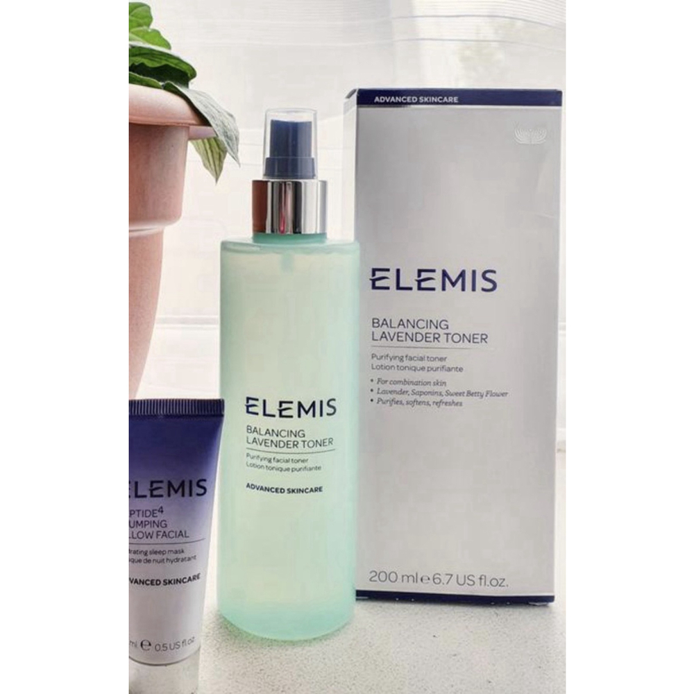 Elemis Balancing Lavender Toner Purifying Facial Toner 6.7 fl oz / 200 ml NIB